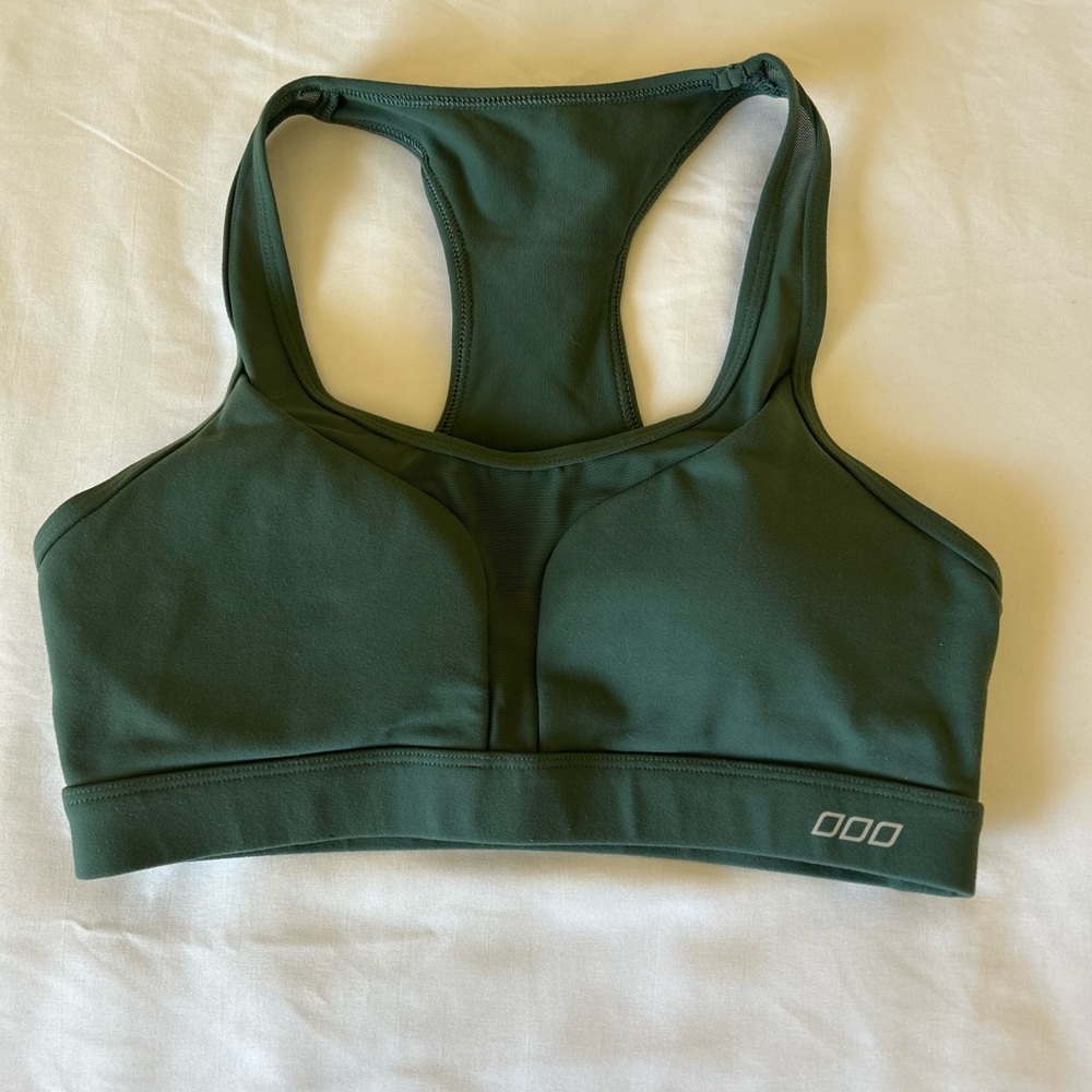 Lorna Jane Forest Green Seamless Sports Bra